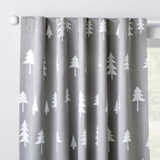 Blackout Curtain Panel Trees (42" x 84") - Cloud Island™ Gray