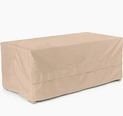 Deck Box Cover Beige & Blue