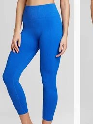 Joy Lab Dazzling Blue capri size XL