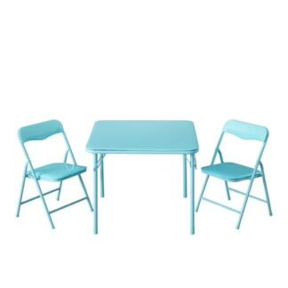 LITTLE NEST KIDS BLUE 3 PIECE TABLE AND CHAIR SET