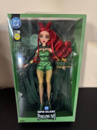 DC Comics Super Villains Poison Ivy Collector Fashion Doll W/ Stand Accessories