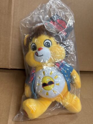 Care Bears x Stranger Things Funshine Bear as Dustin Plush