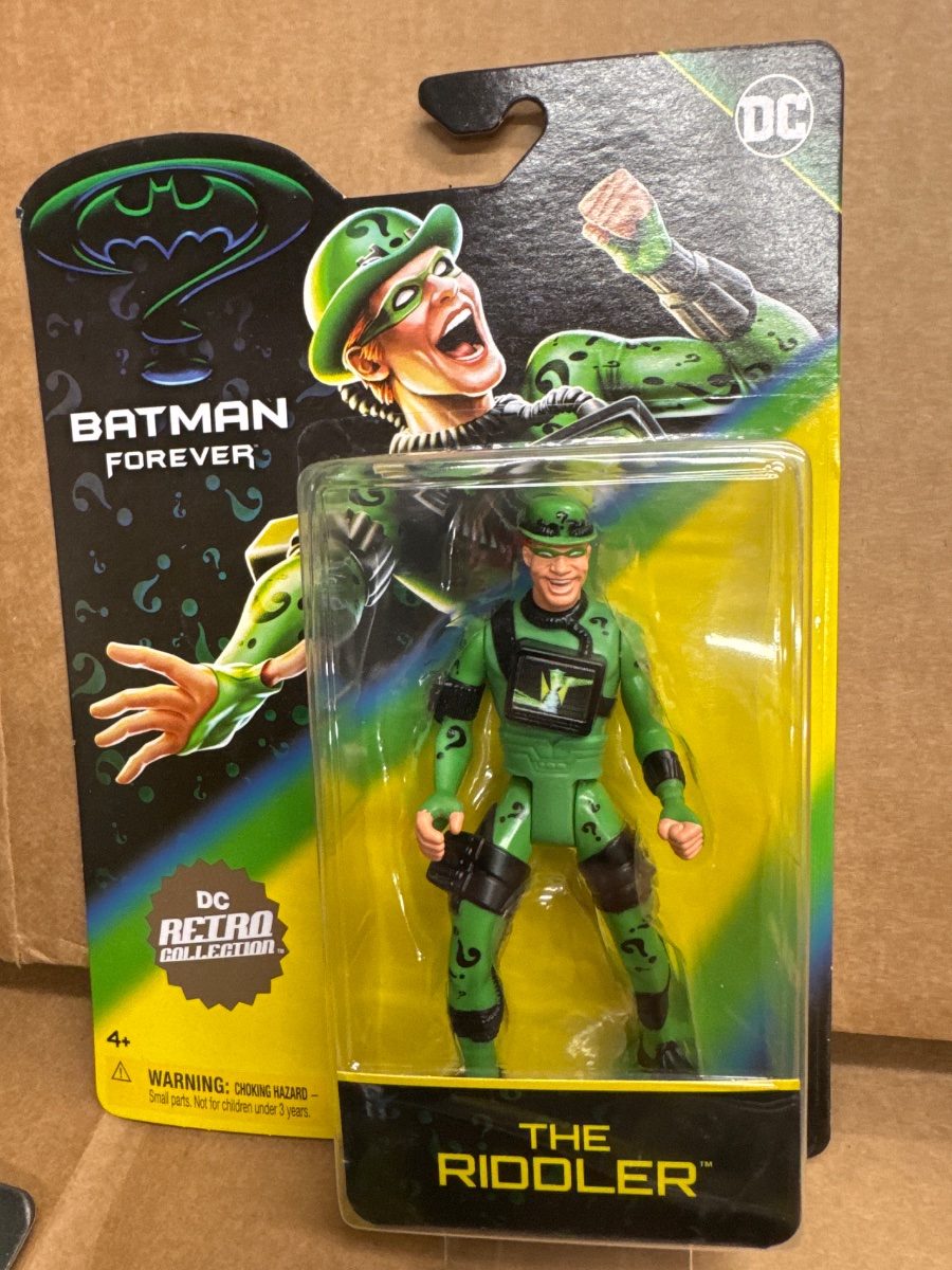 DC Comics Batman Jim Carrey as The Riddler Retro Collection Action Figure