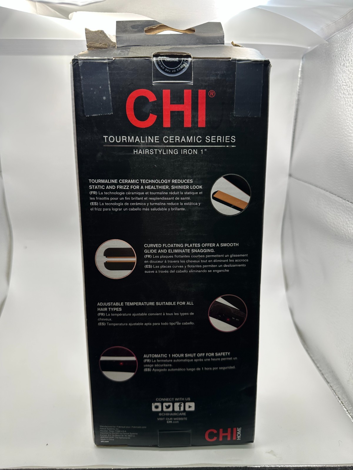 CHI CA2304SKU Ceramic Hair Straightener - Midnight Matte New open box - Image 2