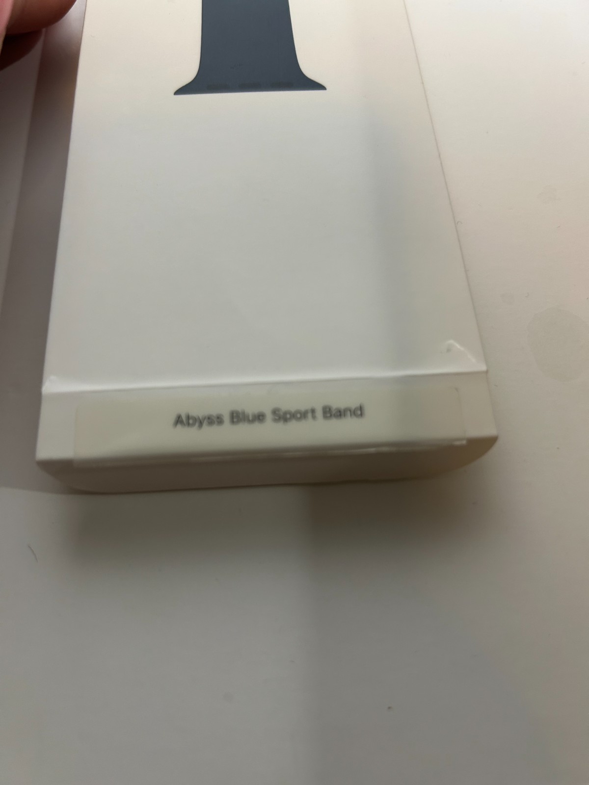 Genuine Apple Watch Abyss Blue Sport Band New Open 45mm- 100% Authentic - Image 3