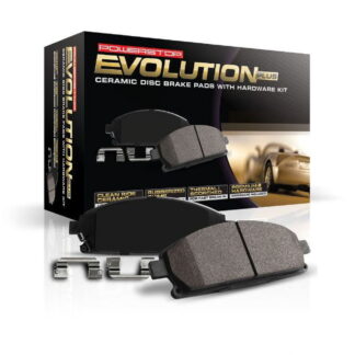 Power Stop Front Z17 Evolution Ceramic Brake Pads with Hardware 17-1105