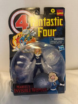 Hasbro Marvel Legends Fantastic Four Invisible Woman 6" Action Fig Damaged Box