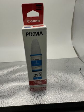 Canon GI-290 Cyan Genuine Ink  Bottle, Compatible with Megatank PIXMA