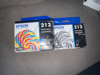 Espon 212 High Yield Ink Cartridge Cyan Magenta Yellow and black Expires 07/2023