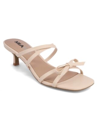 Mia Too Women's Strappy Kitten Heel Sandal