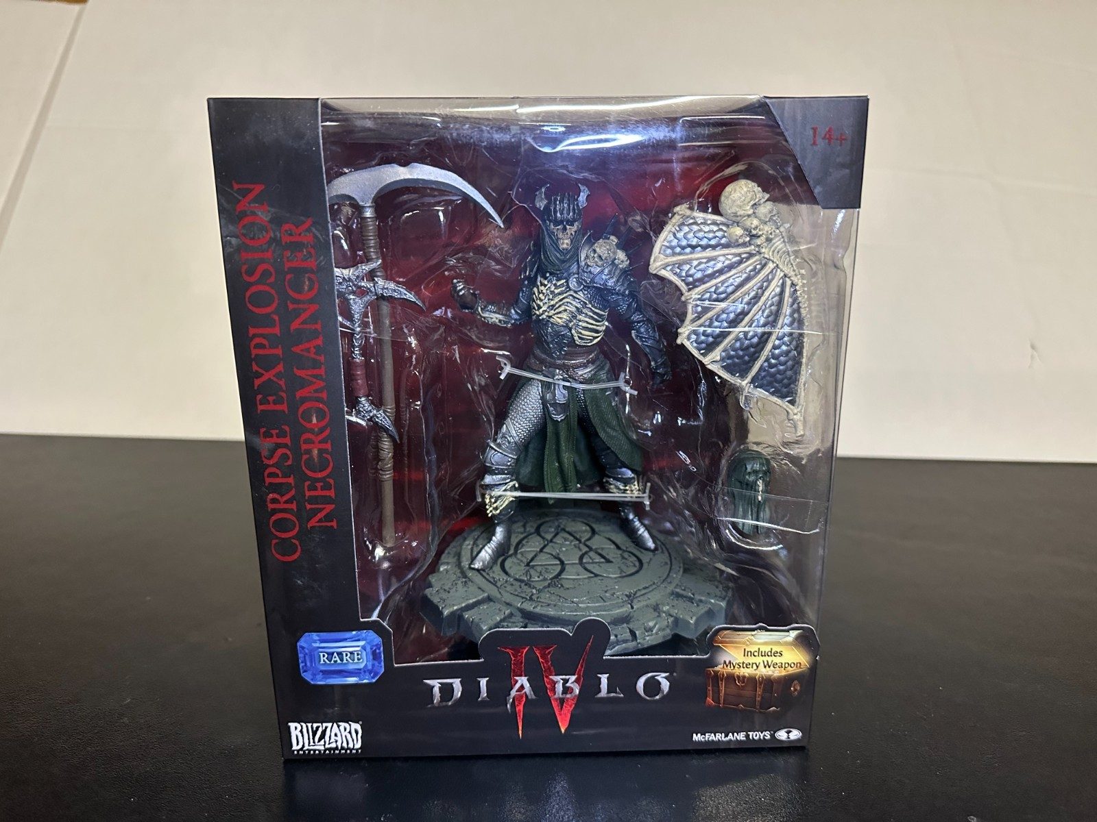 McFarlane Toys - Diablo IV Upheaval Barbarian Rare 1:12 Scale Posed Figure READ