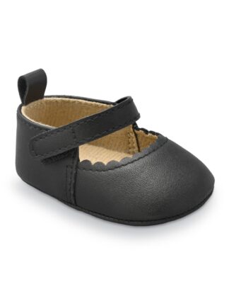 Carter's Child of Mine Infant Girls Mary Jane Shoes, Size 0-3 Months, Color Black