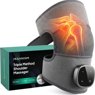 TNMLLD Original Shoulder Massager Upgraded 2026 with Heat & Compression,TNMLLD Triple Method Shoulder Massager for Pain