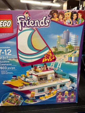 Lego Friends Sunshine Catamaran 41317. New in sealed box wear