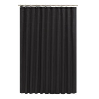 Mainstays Henderson Black Mosaic 72โ x 72โ Shower Curtain