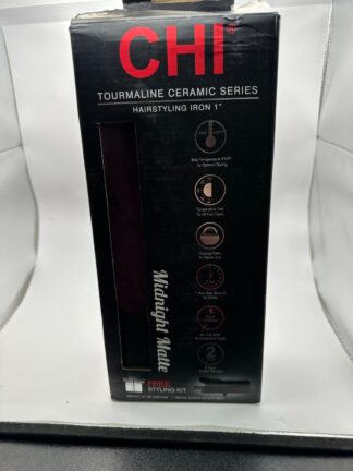 CHI CA2304SKU Ceramic Hair Straightener - Midnight Matte New open box