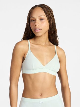 No Boundaries Fit Stretch Triangle Bralette, Women's XS-3XL