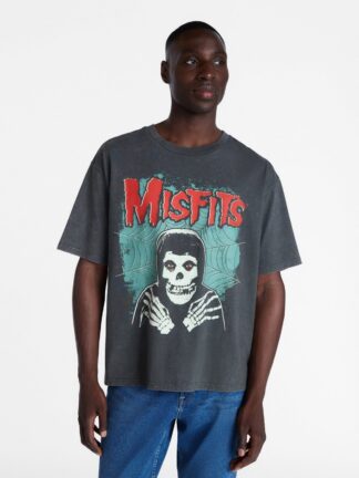 Misfits Men’s Mineral Washed Graphic Tee, Sizes XS-3XL