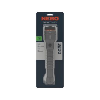NEBO Davinci 3,200-Lumen Rechargeable Flashlight