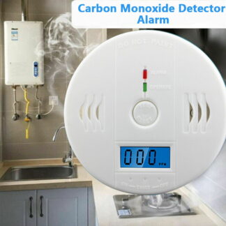 LCD Display CO Carbon Monoxide Gas Detector Device Home Safety Alarm Detector