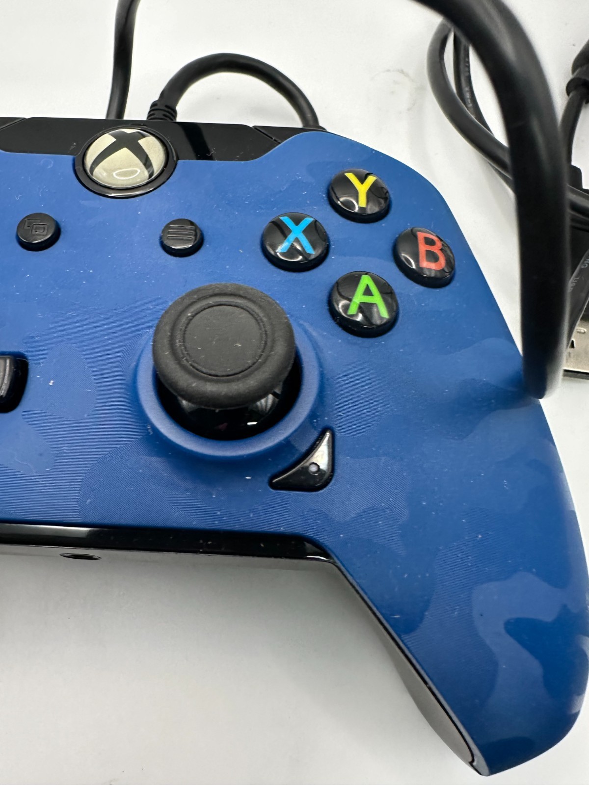 PDP Wired Controller for Xbox One & Windows. Stealth Series Revenant Blue Camo - Image 6