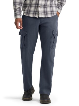 Wrangler Men's and Big Men's Relaxed Fit Cargo Pants With Stretch