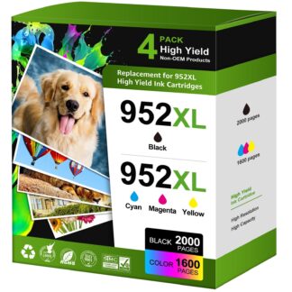 952XL Ink Cartridges Compatible for HP OfficeJet Pro 7740 8710 8210