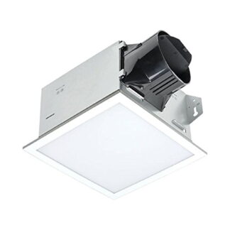 Delta Electronics BreezIntegrity 100 CFM Bath Fan Edge Lit Dimmable LED Light