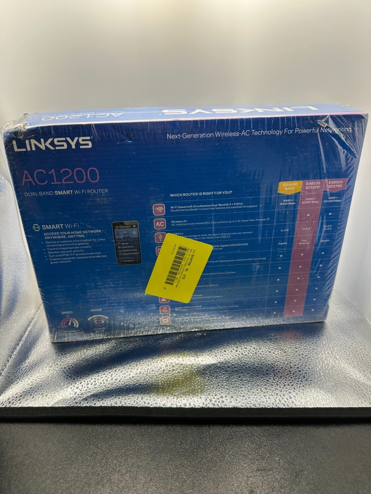Linksys EA6100 AC1200 Dual Band Smart Wi-Fi Router 4-port switch 802.11 a/b/g/n - Image 2