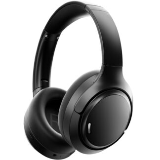 Hybrid Active Noise Cancelling Headphones, -50dB Wireless Bluetooth Headphones with Hi-Res Audio, 120H Playtime, 6 ENC Clear Mic