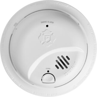 First Alert BRK SMI100-AC, Hardwire Interconnect Smoke Alarm with Battery Backup