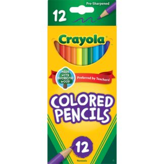 Crayola Colored Pencil Set, 12 Ct