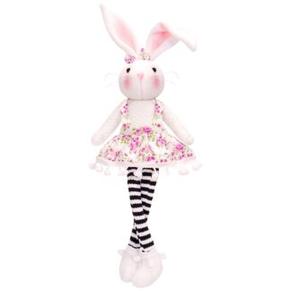 BESTSKY 2026 New Ballerina Rabbit Doll Easter Stuffed Animal Bunny Stuffed Animal Easter Plush Animal Doll, Plush Toy Bu