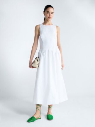 Free Assembly Women’s and Women's Plus Sleeveless Cotton Racer Back Maxi Dress, Sizes XS-4X