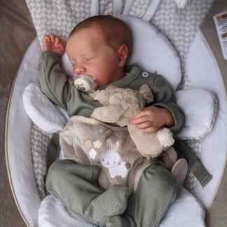 Lifelike Reborn Baby Dolls 20 inch Newborn Baby Dolls Body Real Life Baby Dolls with Toy Gift for Kids Age 3+
