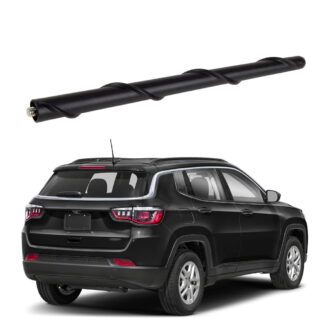 8" Black Antenna 10370211 22969192 for Jeep Compass 2017-2024, AM/FM