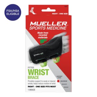 Mueller Green Fitted Wrist Brace