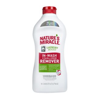 Nature's Miracle Laundry Boost In-Wash Pet Stain and Odor Remover, 32 oz