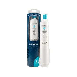 Everydrop by Whirlpool Ice and Water Refrigerator Filter 3, EDR3RXD1, Single-Pack, Aqua