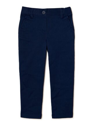 Wonder Nation Toddler Girls School Uniform Pull-On Pants, Sizes 2T-5T (UPC 62501)