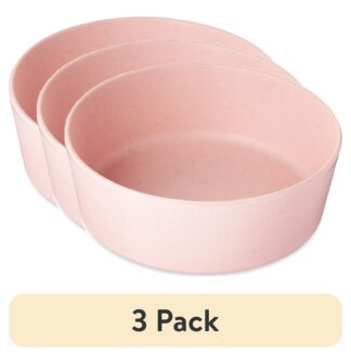 Vibrant Life Melamine Dog Bowl, Pink, Small