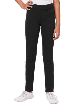 Girl's Super Stretch Pencil Skinny Uniform Pants (4-20)