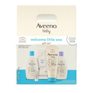 Aveeno Baby Welcome Little One Gift Set, 5 Items
