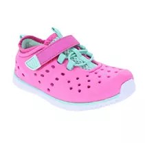 Pink/Aqua 10 Member's Mark Kids Slip On Shoe