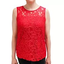 Ruby M Adrianna Lace Tank