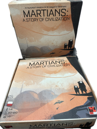 MARTIANS: A Story of Civilization board game Collectors vesion New open box