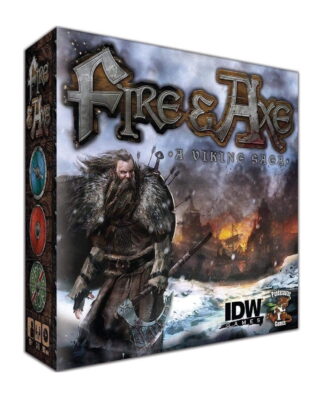 Fire & Axe A Viking Saga Board Game Power & Glory Conquer Europe IDW Games