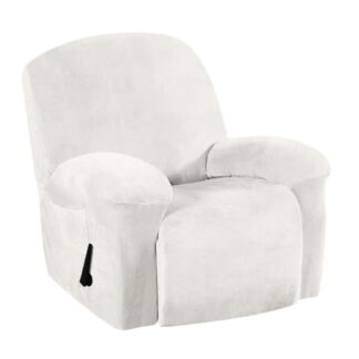 Stretch Recliner Couch Chair Slipcover niture Protector for - White, White