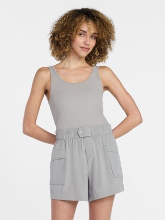 Avia Women's Mixed Media Active Romper, Sizes XS-XXXL
