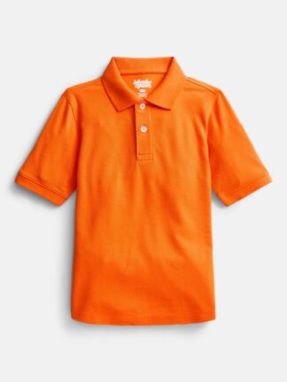 Wonder Nation Boys School Uniform Pique Polo Shirt with Short Sleeves, Size 4-18 (UPC 29398)